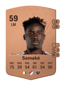 Gaoussou Samaké Common 59 OVR