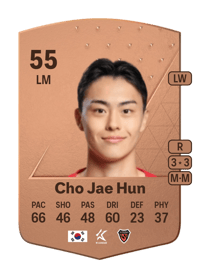 Cho Jae Hun Common 55 OVR
