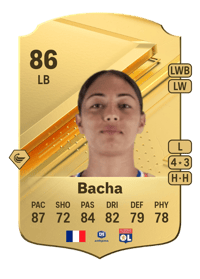 Selma Bacha Rare 86 OVR