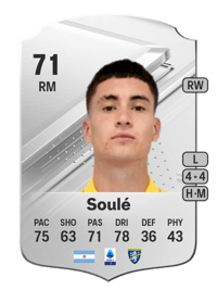 Matías Soulé Rare 71 OVR