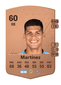 Franco Martínez Common 60 OVR