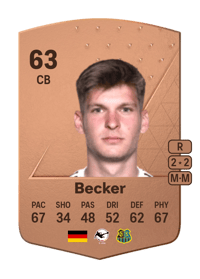 Dominik Becker Common 63 OVR