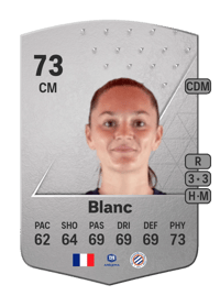 Cyrielle Blanc Common 73 OVR