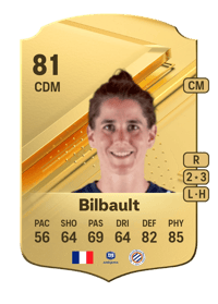 Charlotte Bilbault Rare 81 OVR