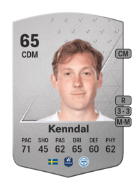 William Kenndal Common 65 OVR
