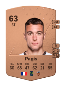 Pablo Pagis Common 63 OVR