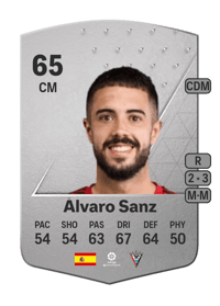 Álvaro Sanz Common 65 OVR