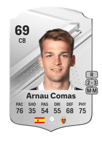 Arnau Comas Rare 69 OVR
