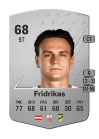 Lukas Fridrikas Common 68 OVR