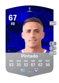 Juan de Dios Pintado CONMEBOL Sudamericana 67 OVR