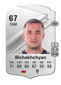 Vahan Bichakhchyan Rare 67 OVR