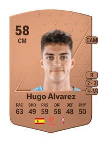 Hugo Álvarez Common 58 OVR