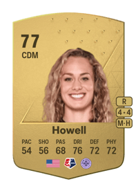 Jaelin Howell Common 77 OVR