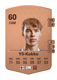 Johannes Yli-Kokko Common 60 OVR