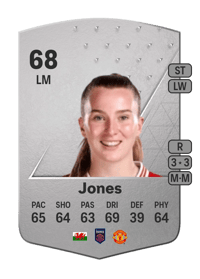 Carrie Jones Common 68 OVR