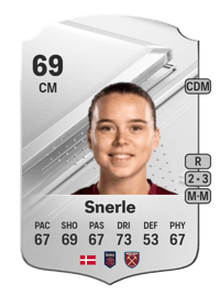 Emma Snerle Rare 69 OVR