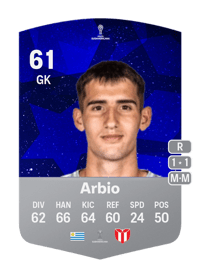 José Arbio CONMEBOL Sudamericana 61 OVR