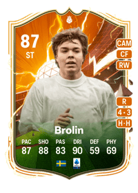 Tomas Brolin UT Heroes 87 OVR