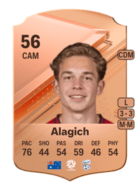 Ethan Alagich Rare 56 OVR
