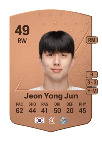 Jeon Yong Jun Common 49 OVR