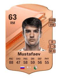 Ramil Mustafaev Rare 63 OVR