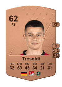 Nicolo Tresoldi Common 62 OVR