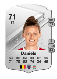 Yana Daniëls Rare 71 OVR