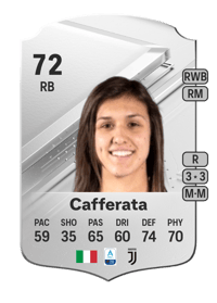 Federica Cafferata Rare 72 OVR