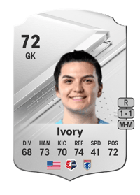 Laurel Ivory Rare 72 OVR
