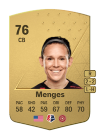 Emily Menges Common 76 OVR