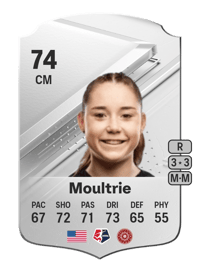 Olivia Moultrie Rare 74 OVR