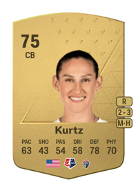 Kaleigh Kurtz Common 75 OVR