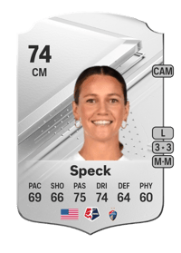Meredith Speck Rare 74 OVR