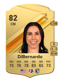 Vanessa DiBernardo Rare 82 OVR