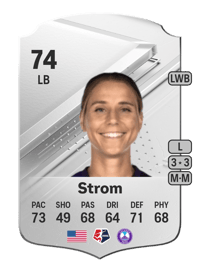 Kylie Strom Rare 74 OVR