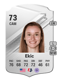 Emina Ekic Rare 73 OVR