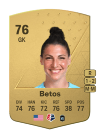 Michelle Betos Common 76 OVR
