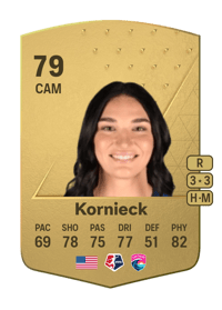 Taylor Kornieck Common 79 OVR