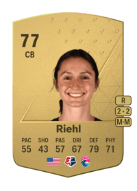 Kaleigh Riehl Common 77 OVR