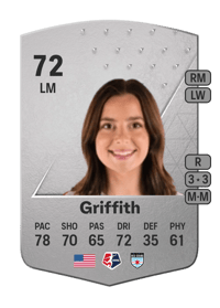 Sarah Griffith Common 72 OVR