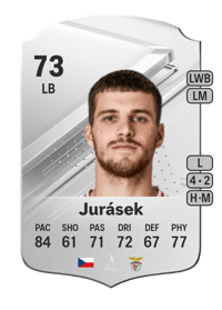 David Jurásek Rare 73 OVR