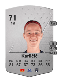 Jelena Karličić Common 71 OVR