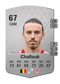 Youssef Challouk Common 67 OVR