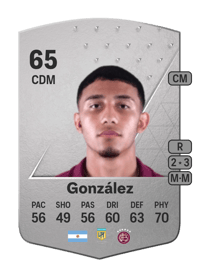 Maximiliano González Common 65 OVR
