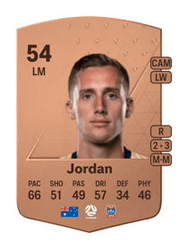 Rory Jordan Common 54 OVR