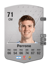 Máximo Perrone Common 71 OVR