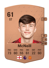 Charlie McNeill Common 61 OVR