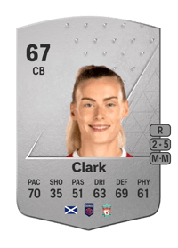 Jenna Clark Common 67 OVR