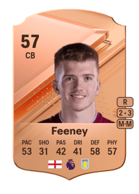Joshua Feeney Rare 57 OVR