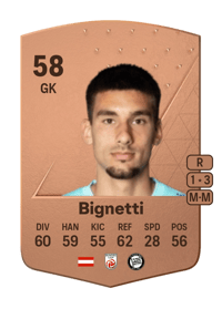 Matteo Bignetti Common 58 OVR